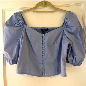 Banana Republic Puff sleeve top